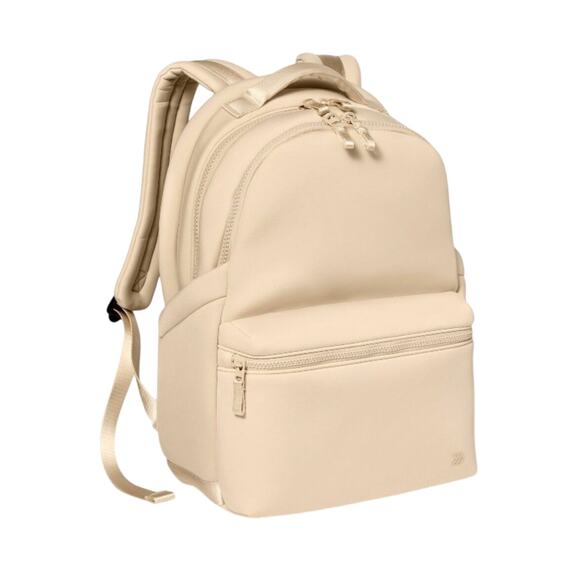 14L Faux Neoprene Backpack -All in Motion Brand- Tan,  Water Resistant - Picture 1 of 5
